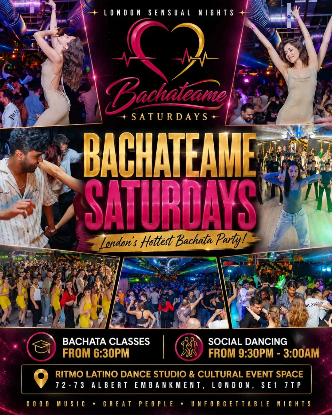 Bachateame Saturdays