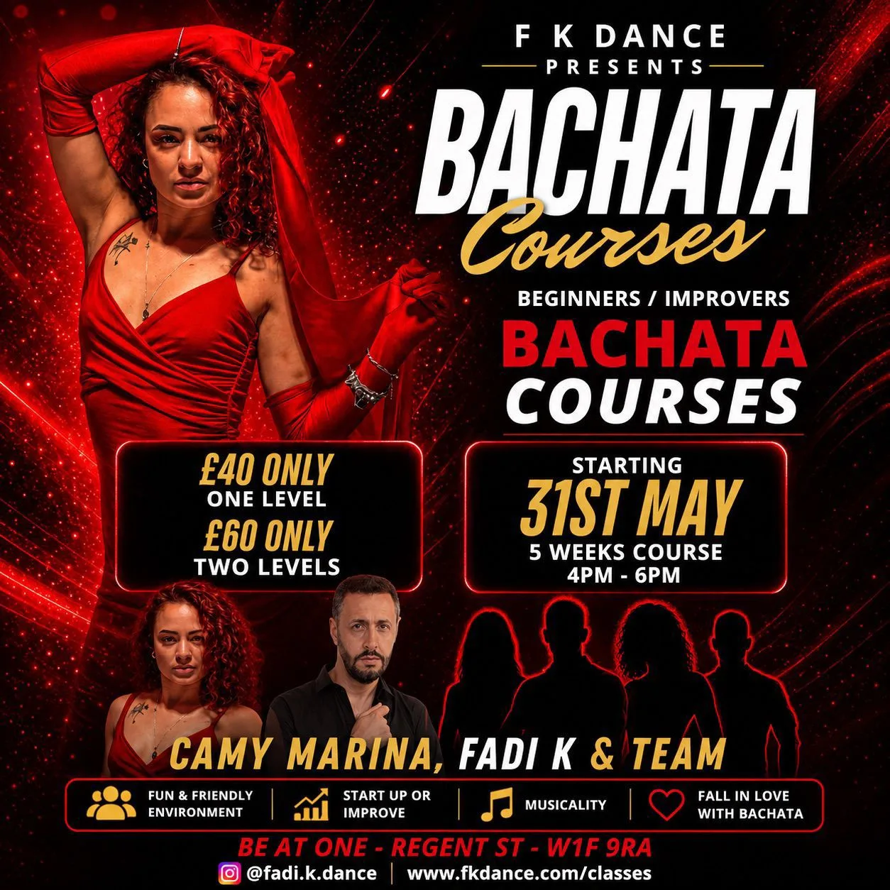 FK Dance Bachata Courses